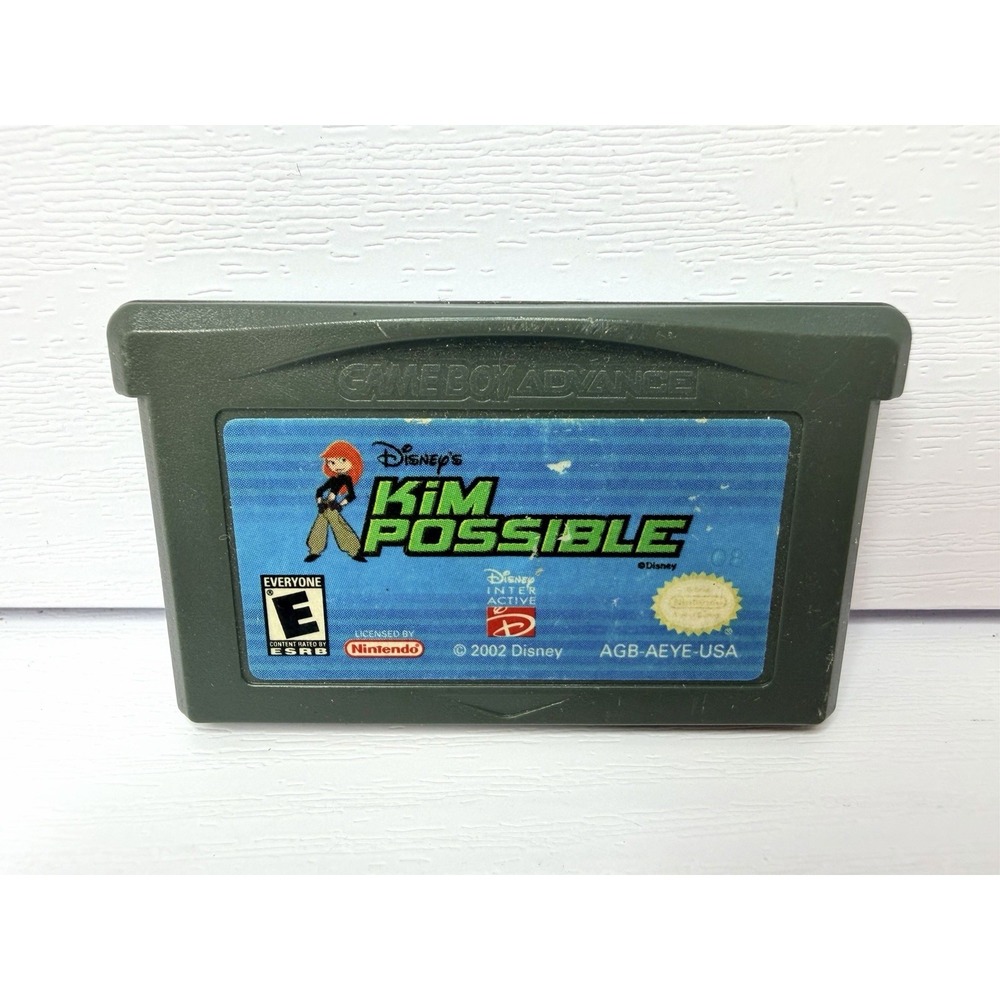 Disney's Kim Possible (Game Boy Advance GBA, 2002) Cartridge Only